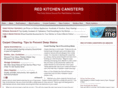 redkitchencanisters.net