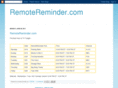 remotereminder.com