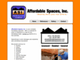 affordablespacesinc.com