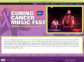 curingcancermusicfest.com