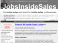 jobsinsidesales.com