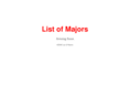 listofmajors.com