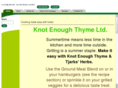 knotenoughthyme.com