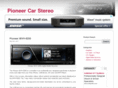 pioneercarstereo.net