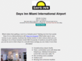 daysinnairportmiami.com