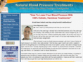 naturalbloodpressuretreatment.com