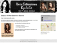 hairextensionsbyjulie.com