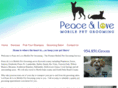 peaceandlovemobilepetgrooming.com