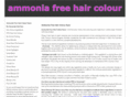 ammoniafreehaircolour.com