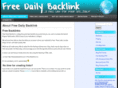 freedailybacklink.com