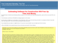 freeconstructionestimating.com