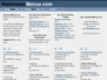 watertownmenu.com