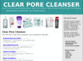 clearporecleanser.com