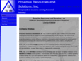 proactiveresourcesandsolutions.com