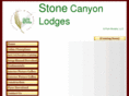 stone-canyon-lodges.com