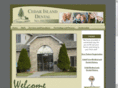 cedarislanddental.com