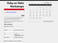 rubyonrailsworkshops.com