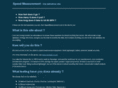 speedmeasurement.com