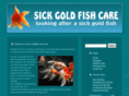 sickgoldfishcare.com