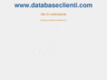 databaseclienti.com