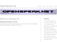 openspeak.net