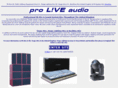 proliveaudio.com
