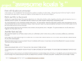 awesomekoalas.com