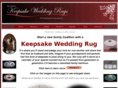 keepsakeweddingrugs.com