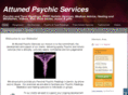 attunedpsychicservices.com