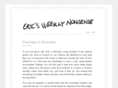 ericsweeklynonsense.com