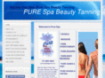 purespabeautytanning.com