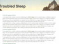 troubled-sleep.com