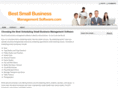 bestsmallbusinessmanagementsoftware.com