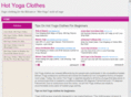 hotyogaclothes.com