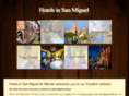 hotelsinsanmiguel.com