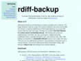 rdiff-backup.org