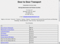 doortodoortransport.com