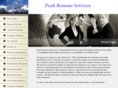 peakresumeservices.com