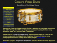 coopersvintagedrums.com