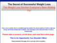 secretofsuccessfulweightloss.com