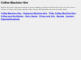 coffeemachinehire.com