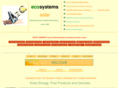 ecosystemssolar.com