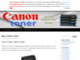 canontoner.net