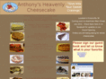 anthonysheavenlycheesecake.com