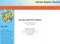 hillvalebaptistchurch.com