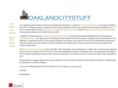 oaklandcitystuff.com