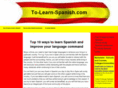 to-learn-spanish.com