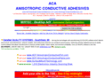 aca-anisotropicconductiveadhesives.com