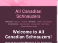 allcanadianschnauzers.com