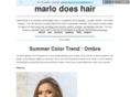 marlodoeshair.com